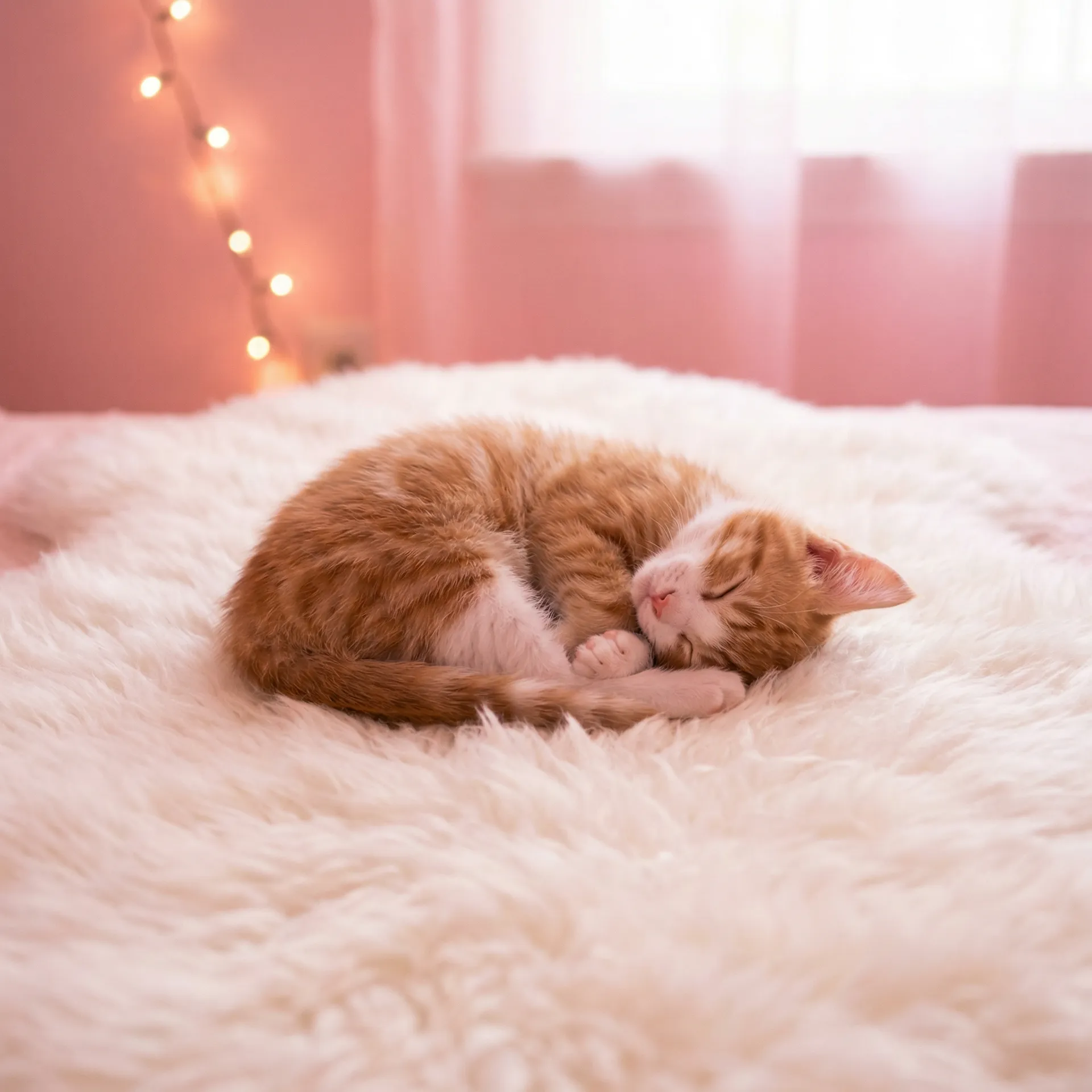 小猫蜷成一团入睡 - 电视剧今生有你在线观看