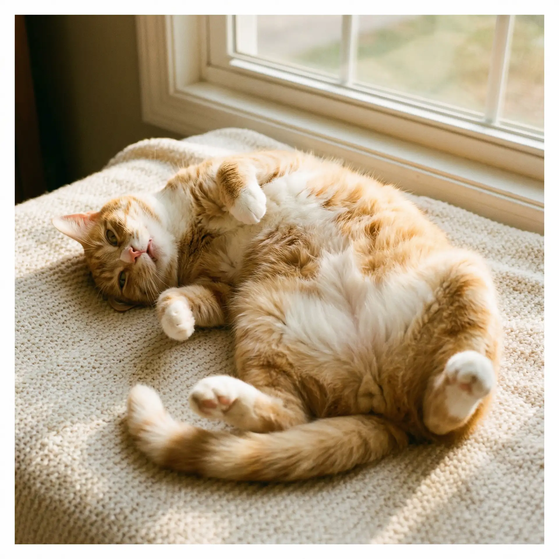 猫咪仰躺露出肚皮 - 电视剧今生有你在线观看